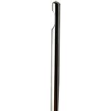 A metal pole with a long handle.