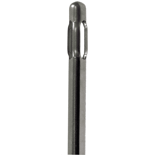 A close up of the tip of a screwdriver