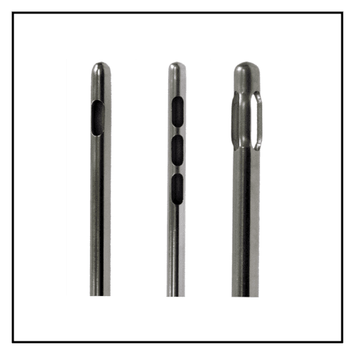 Three different types of metal bars are shown.