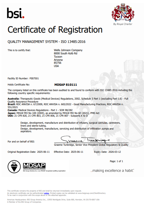MDSAP Certificate